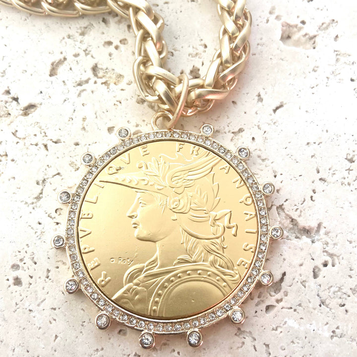 Madelyn Coin Necklace