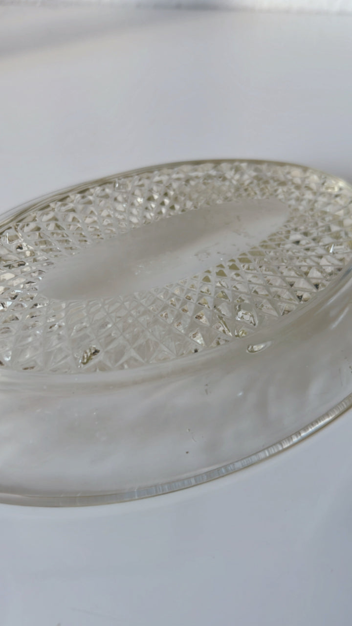 Glass Cookie Plate