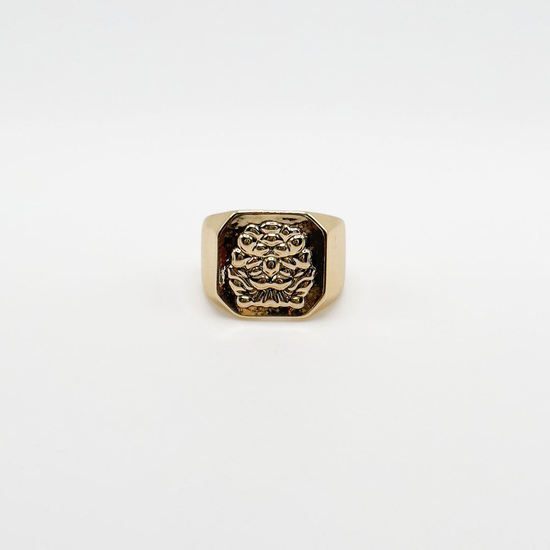 Lionheart Gold Ring