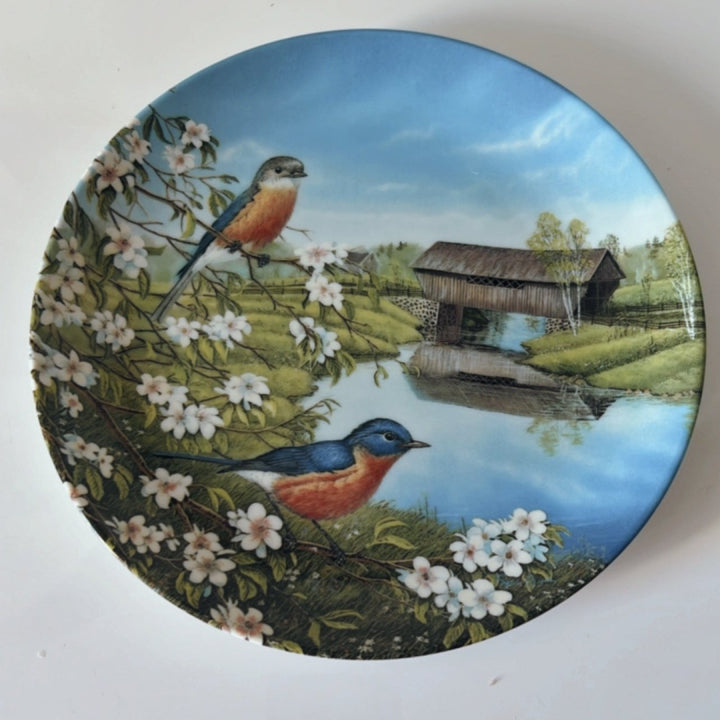 Blue Bird Plate