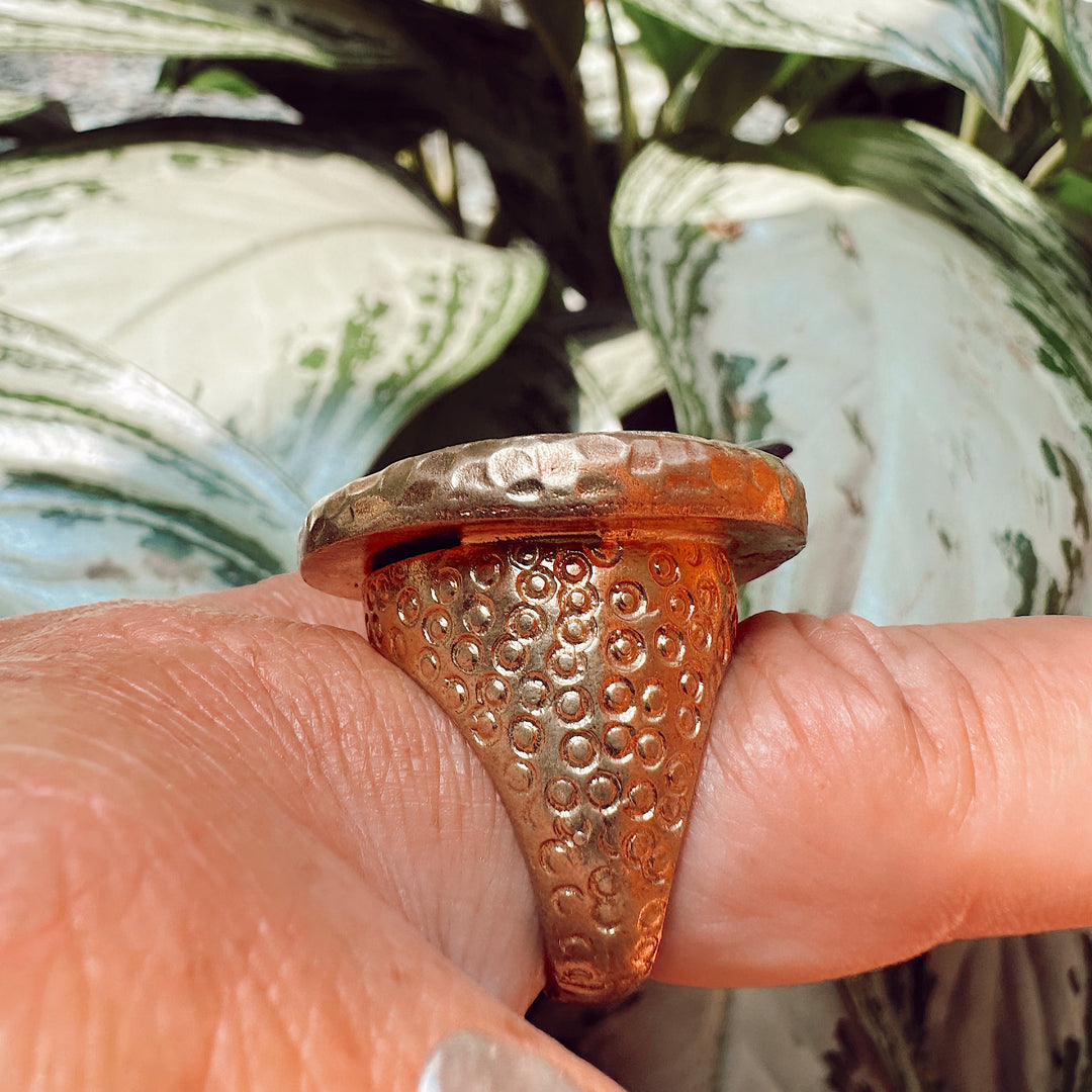 Queen Lena Coin Ring