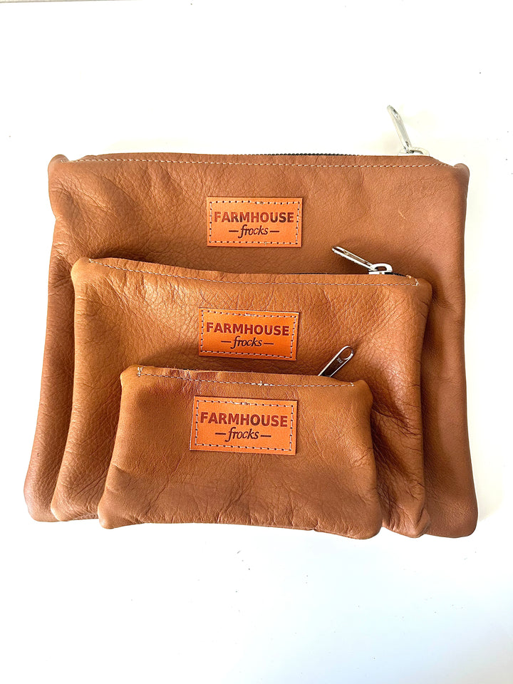 Leather Pouch Sets