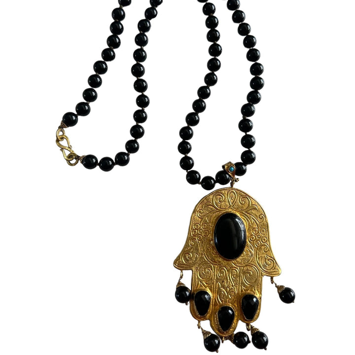 Moroccan Hamsa Necklace