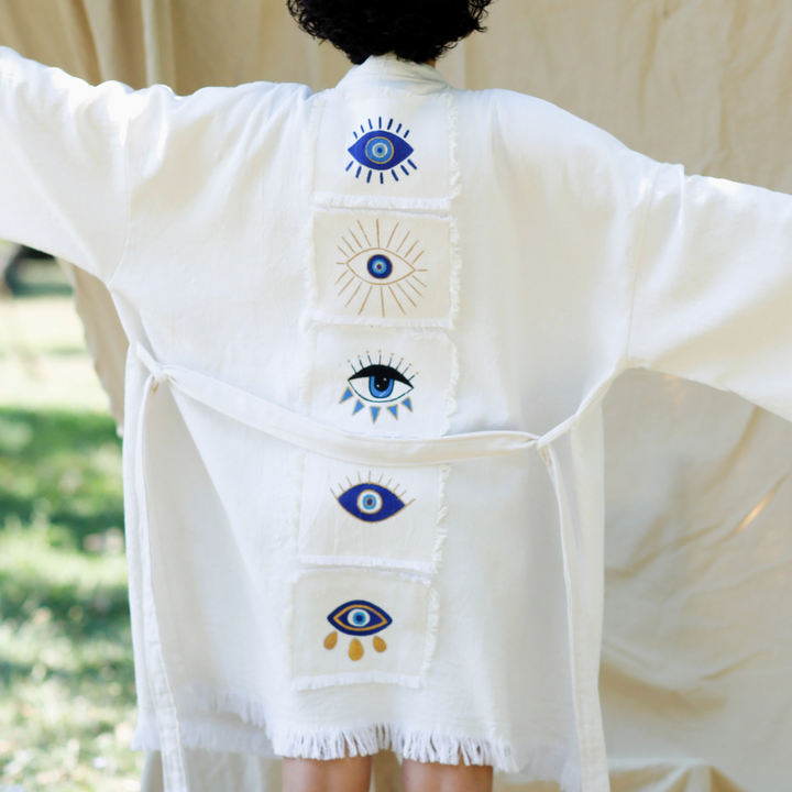 Evil Eye Five Eye Kimono