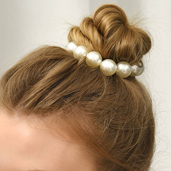 Pearl Hair Scrunchie